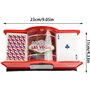 rebirthesame Cartes à manivelle 2-Deck pour Blackjack, Poker; Silencieux et Facile à Utiliser
