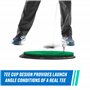 Fiberbuilt Lot de 2 Tees de Golf réglables, idéal pour Frapper des balles dans Un Filet d'entraînement ou Un simulateur