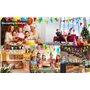 WINSHEA Fanion Bannière 160 Mètres Triangle Fanions Triangle Drapeau Triangle Double pour Décorer Jardin Mariage Anniversaire Fê