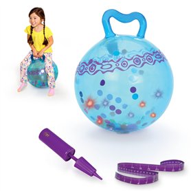B. toys – Hop n’ Glow – Ballon sauteur avec poignée – Jouet pour enfant 3 ans et plus (Pompe Incluse)