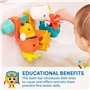 Battat – Rain & Shine jouet de bain – 6 articles amovibles et 2 ventouses – meilleurs jouets de bain pour enfants