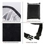 Bâche de protection pour tondeuse à gazon - 210D Oxford - En tissu imperméable - Pour tracteur à gazon - Protection contre la po