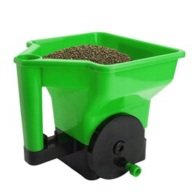 Raxove Épandeur D'engrais Manuel De Précision | Semoir De Jardin Et De Cour De Grande Capacité | Diffusion Facile pour L'entreti