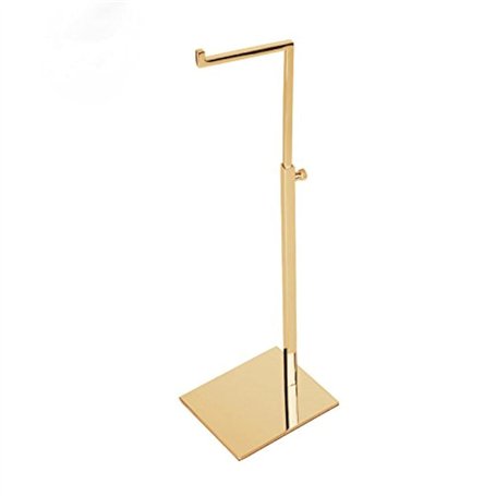 General Support réglable pour sac à main en acier inoxydable effet miroir Doré