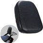 Coussin Rectangle Dossier Sissy Bar Noir Pad Moto Universel pour Harley