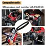 Emdvsco Courroie Pour Scie À Ruban | Accessoires Pour Poulies Et Lames De Découpe - Pièces Compactes Et Accessoires En Caoutchou