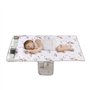 Emdvsco Lit Avion Enfant | Lit Avion Portable et Confortable pour Jeunes - Repose-Pieds Bureau Voyage Vacances Intérieur Extérie