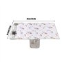 Emdvsco Lit Avion Enfant | Lit Avion Portable et Confortable pour Jeunes - Repose-Pieds Bureau Voyage Vacances Intérieur Extérie