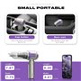 Tidy Cats Aspirateur à Main, 16000PA Portable Mini Aspirateur Voiture Puissant sans Fil, 3 Vitesses 6000mAh Batterie Aspirateur 
