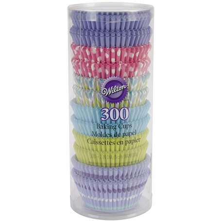 Wilton Caissettes de Cuisson Multicolores Pastel