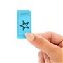 Rouleau de Billets de tombola Juvale - Rouleau Unique de 2000 Billets à étoile, Bleu