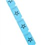 Rouleau de Billets de tombola Juvale - Rouleau Unique de 2000 Billets à étoile, Bleu