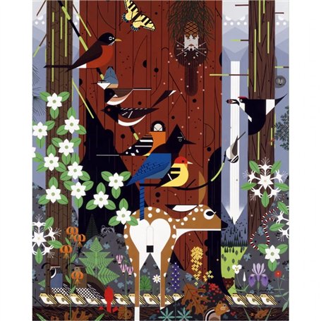 Charley Harper - the Sierra Range: 1