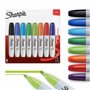 Sharpie Pennarelli indelebili punta a scalpello 8 Classic Colors