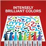 Sharpie Pennarelli indelebili punta a scalpello 8 Classic Colors, 8 Pezzi