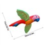 Décor de Piscine pour perroquets, décor de Perroquet Gonflable | Décoration de fête pour Grands Animaux | Jouet de Piscine léger