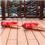 Décor de Piscine pour perroquets, décor de Perroquet Gonflable | Décoration de fête pour Grands Animaux | Jouet de Piscine léger
