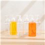 Youngever Lot de 6 Bouteilles de Pompe de Lotion en Plastique Rechargeables Vides 250ML, Distributeur Flacon Pompe (Transparent)