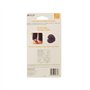 Velcro (R) Marque Attaches Dos adhésif pour Tissus : Aucune Couture nécessaire – 2,5 cm x 3/4 ovales, 8 Jeux – Noir