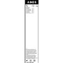 Longueur: 550mm/550mm – 1 Paire de Balais avant