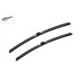 Bosch Balais d'Essuie–Glace Plats Aerotwin A242S, Longueur: 600mm/550mm – 1 Paire de Balais avant