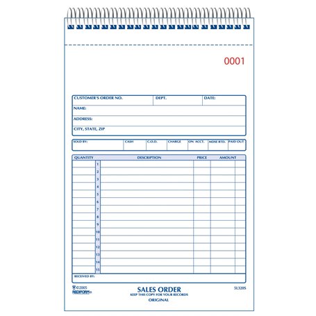 Rediform Sales Commande livre