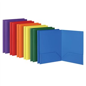 Oxford Lot de 12 dossiers à 2 poches