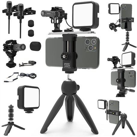 DREAMGRIP Scout Mojo Kit de Montage modulaire 2020 avec 3 Microphones