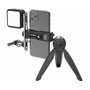 DREAMGRIP Scout Mojo Kit de Montage modulaire 2020 avec 3 Microphones, lumière LED et Ensemble d'accessoires Tout-en-Un pour la 