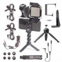 DREAMGRIP Scout Mojo Kit de Montage modulaire 2020 avec 3 Microphones, lumière LED et Ensemble d'accessoires Tout-en-Un pour la 