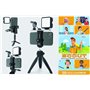 DREAMGRIP Scout Mojo Kit de Montage modulaire 2020 avec 3 Microphones, lumière LED et Ensemble d'accessoires Tout-en-Un pour la 