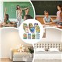 Idezek Affiches éducatives pour salle de classe,Affiches pour salles de classe préscolaire | 16X Affiche alphabet pour tout-peti