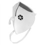 TubeRoo Lot de 10 masques FFP3 avec valve - Expédition depuis l'Allemagne - Bandeau/boucles d'oreilles - Masque respiratoire