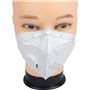 TubeRoo Lot de 10 masques FFP3 avec valve - Expédition depuis l'Allemagne - Bandeau/boucles d'oreilles - Masque respiratoire