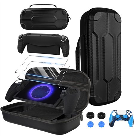 Étui de transport rigide pour Playstation Portal - Ensemble d'accessoires 13 en 1 pour lecteur à distance Playstation Portal - 2