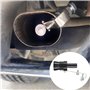 Srvauyea 2 Pièces Turbo Whistle, Sifflet Sonore Turbo, Sifflet de Voiture Turbo Sound, Sifflet Turbo D'échappement en Aluminium,