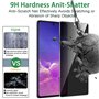 Vsjnk Verre trempé pour Samsung Galaxy S10 Lite/Note 10 Lite protector D'écran Anti-Espion, 3 Pièces Protection HD Vitre 9H Dure