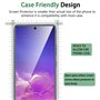 Vsjnk Verre trempé pour Samsung Galaxy S10 Lite/Note 10 Lite protector D'écran Anti-Espion, 3 Pièces Protection HD Vitre 9H Dure