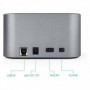 Dock Station Dual TooQ TQDS-805G 2.5"-3.5" HDD/SSD SATA USB 3.0 Gris 47,99 €