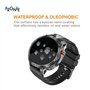Frgnie Lot de 3 films de protection d'écran en verre HD compatibles avec la montre intelligente LIGE TX2 1,75" pour homme LED 1,