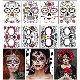 Tatouage temporaire du visage