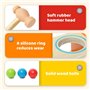 Hape Banc à Marteler avec Xylophone - Jouet Musical en Bois pour Enfant - Instrument d'Éveil et de Motricité pour Bébé dès 12 Mo