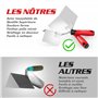 Goldblatt Set de 2 Truelles d'angle en Acier Inoxydable, Truelle d'angle Intérieure 100 x 126 mm et Extérieure 89 x 62 mm, Spatu