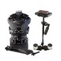FLYCAM 5000 Stabilisateur de Caméra Portable avec Gilet de Bras | Système de Stabilisation pour Caméras Vidéo DSLR jusqu'à 5 kg