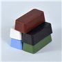 Pâte à Polir, Jicyor 5pcs Kit Composé de Polissage Multifonction Cire à Polir Abrasive pour Inox Acier Metal Alliages Durs (Bleu