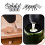 18 Pcs Scie Cloche Diamant, Scie Cloche Carrelage, Foret Diamant Carrelage Pour Marbre Granit Porcelaine Carrelage, Ø6mm-50 mm