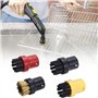CLKE Nettoyeur Vapeur Set, 8 pcs Accessoires pour Nettoyeur Vapeur Kärcher SC1 SC2 SC3 SC4 SC5, comprenant 4 Brosses Rondes, 1 G