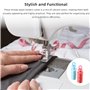 ANBOO 100 PCS Pinces à Canette Porte, Pinces de Canette, Hugger de Bobine de Fil, Accessoires de Couture en Plastique pour Bobin
