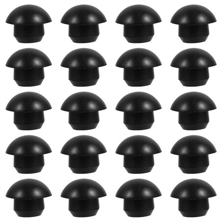 CLKE Bouchon pour Cric Hydraulique Universel 9mm - Bouchon d'Etanchéité Caoutchouc Dôme