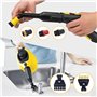 CLKE 6pcs Brosses Accessoire Nettoyeur Vapeur pour Karcher pour Karcher SC1 SC2 CTK10 SC3 SC4 SC5 SC7, pour Cuisine,Salle de Bai